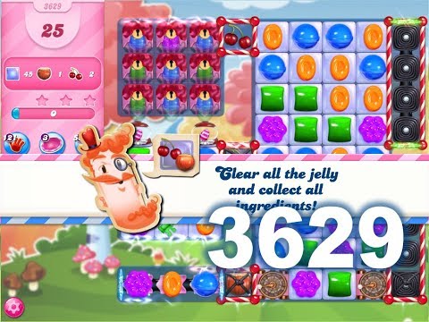 Candy Crush Saga : Level 3629