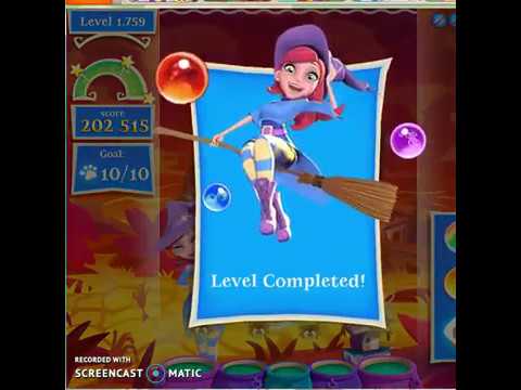 Bubble Witch 2 : Level 1759