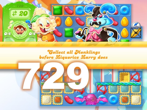 Candy Crush Jelly : Level 729
