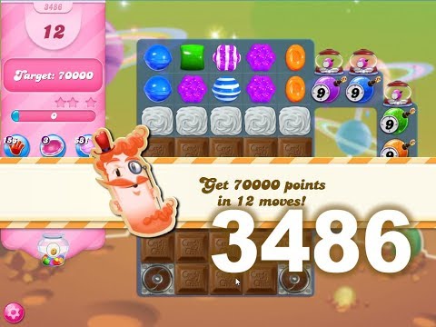 Candy Crush Saga : Level 3486