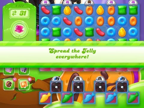 Candy Crush Jelly : Level 1177
