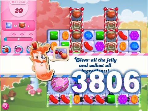 Candy Crush Saga : Level 3806