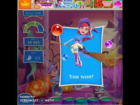 Bubble Witch 2 : Level 2566