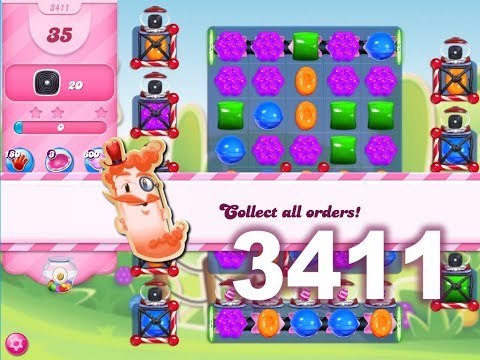 Candy Crush Saga : Level 3411