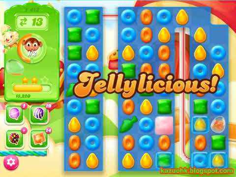 Candy Crush Jelly : Level 1412