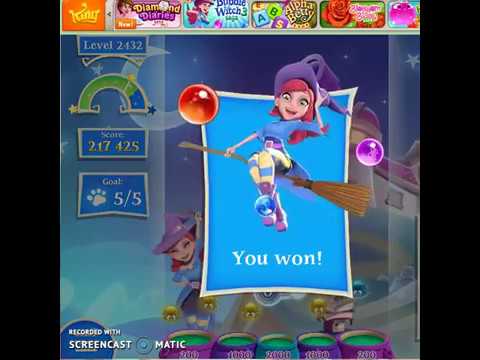 Bubble Witch 2 : Level 2432