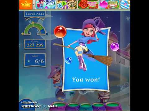 Bubble Witch 2 : Level 2443