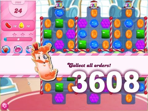 Candy Crush Saga : Level 3608