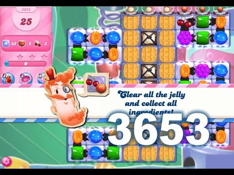 Candy Crush Saga : Level 3653