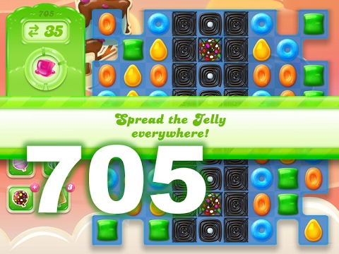 Candy Crush Jelly : Level 705