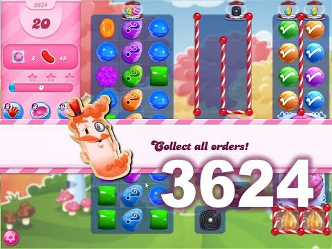 Candy Crush Saga : Level 3624