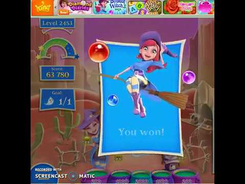 Bubble Witch 2 : Level 2453