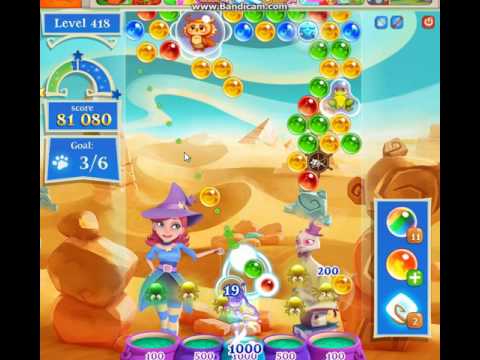 Bubble Witch 2 : Level 418