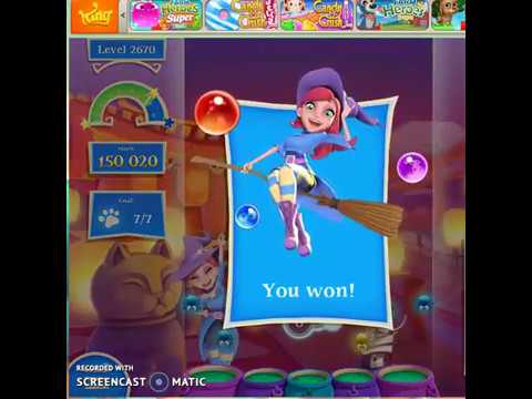 Bubble Witch 2 : Level 2670