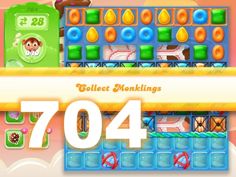Candy Crush Jelly : Level 704