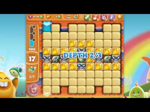 Diamond Digger Saga : Level 743