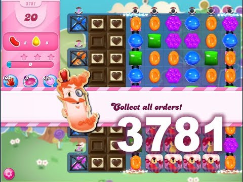 Candy Crush Saga : Level 3781