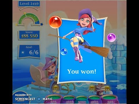 Bubble Witch 2 : Level 2419