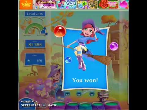 Bubble Witch 2 : Level 2918