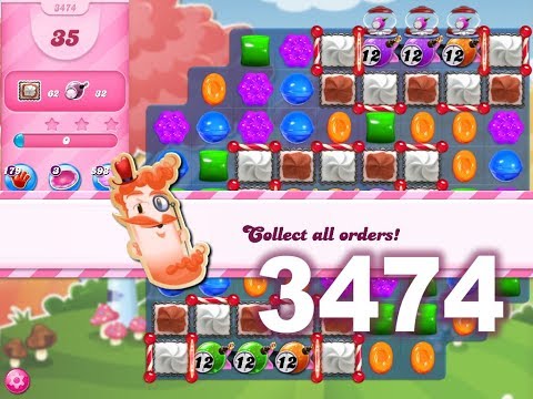 Candy Crush Saga : Level 3474