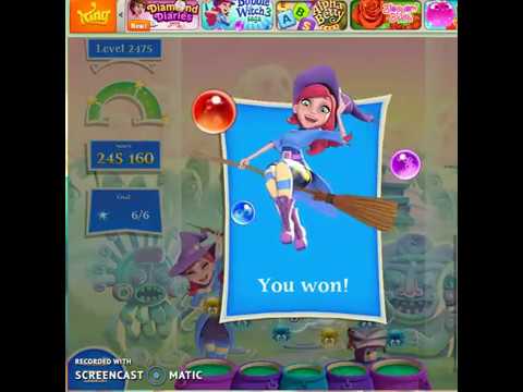 Bubble Witch 2 : Level 2475