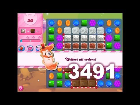 Candy Crush Saga : Level 3491