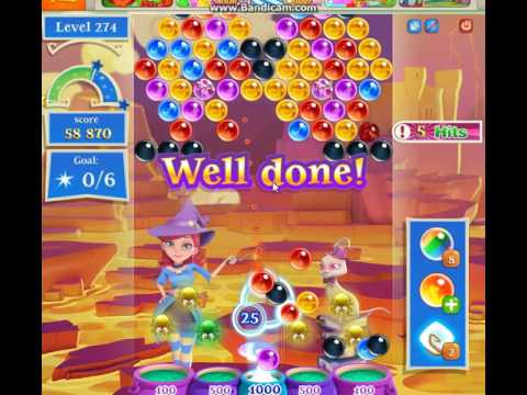 Bubble Witch 2 : Level 274