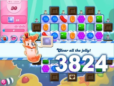 Candy Crush Saga : Level 3824