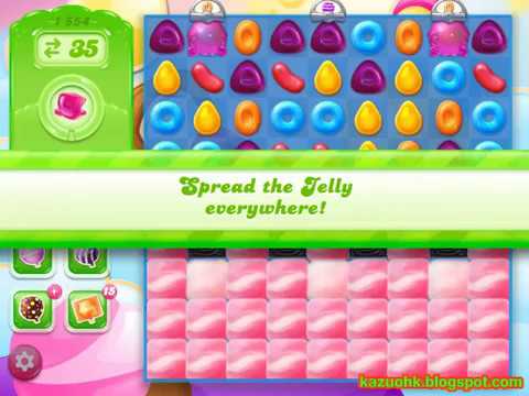 Candy Crush Jelly : Level 1554