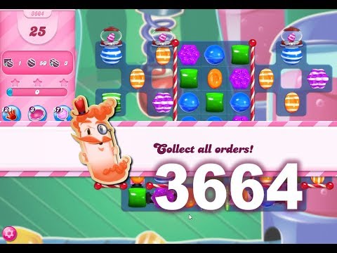 Candy Crush Saga : Level 3664