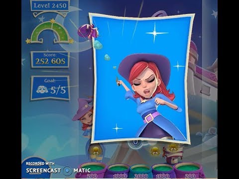 Bubble Witch 2 : Level 2450