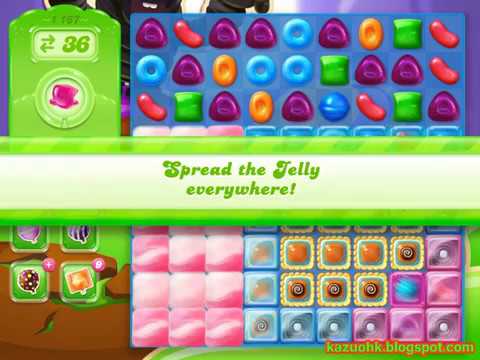 Candy Crush Jelly : Level 1167