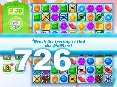 Candy Crush Jelly : Level 726
