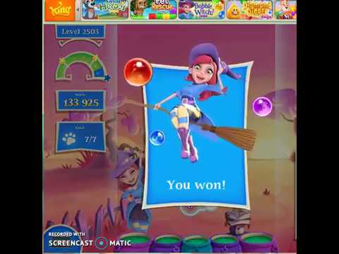 Bubble Witch 2 : Level 2503