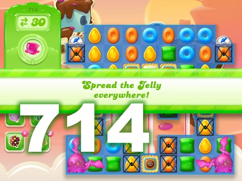 Candy Crush Jelly : Level 714