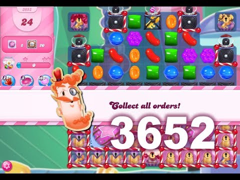 Candy Crush Saga : Level 3652