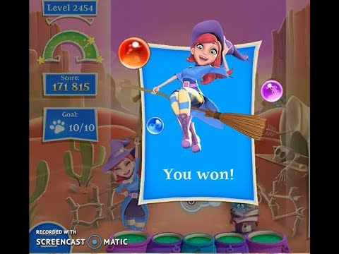 Bubble Witch 2 : Level 2454