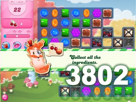 Candy Crush Saga : Level 3802