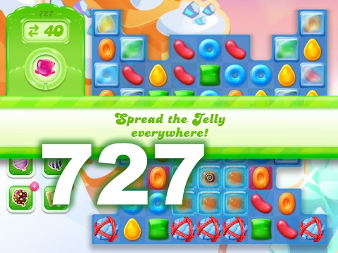 Candy Crush Jelly : Level 727