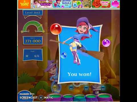 Bubble Witch 2 : Level 2843