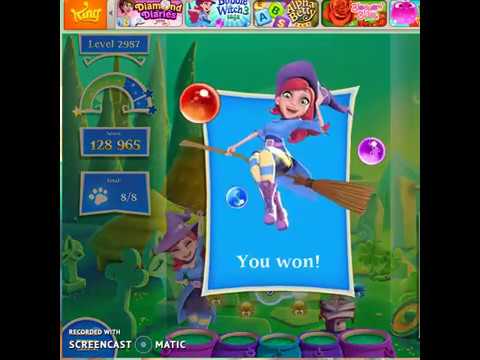 Bubble Witch 2 : Level 2987