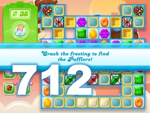 Candy Crush Jelly : Level 712