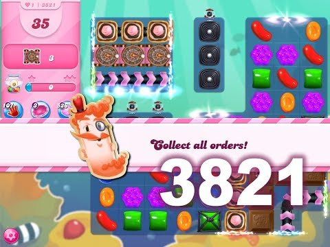 Candy Crush Saga : Level 3821