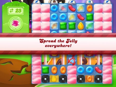 Candy Crush Jelly : Level 1180