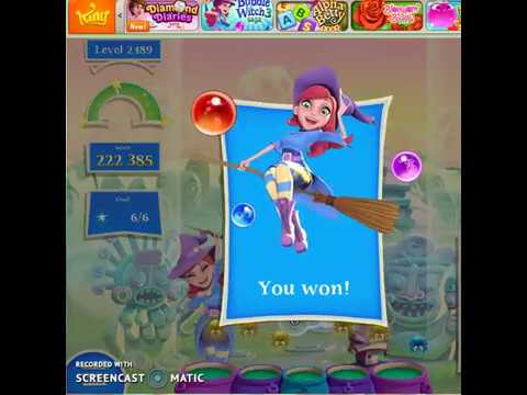 Bubble Witch 2 : Level 2489