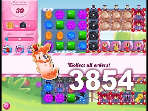 Candy Crush Saga : Level 3854