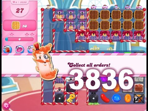 Candy Crush Saga : Level 3836