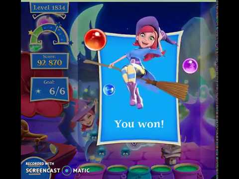 Bubble Witch 2 : Level 1834