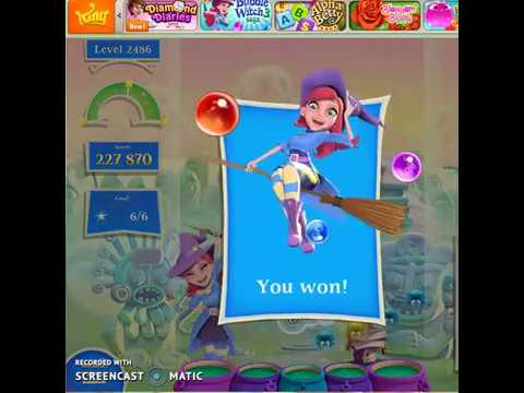 Bubble Witch 2 : Level 2486