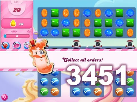 Candy Crush Saga : Level 3451